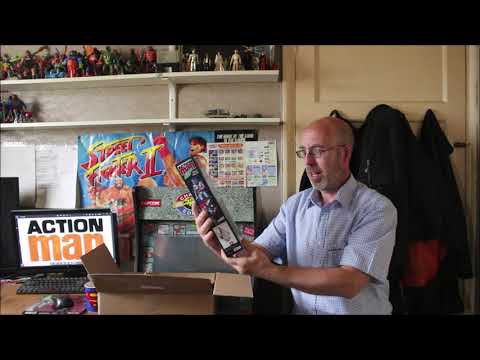 Vintage action man captain zargon and custom made box.