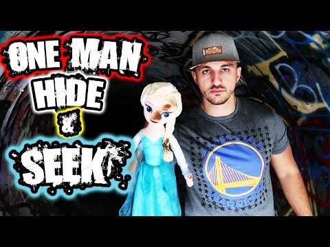 (BLACKED OUT) ONE MAN HIDE AND SEEK 3 AM CHALLENGE IN FAZE RUG TUNNEL!! WITH ELSA AND DARTH VADER Video