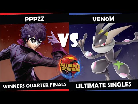 Saturday Sparring - PppZz (Joker) vs Ven0m (Bowser, Greninja) | Ultimate Winners Quarter Finals