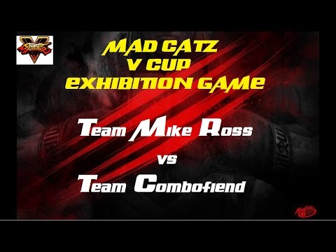Mad Catz V Cup Day 1 - Team Mike Ross vs Team Combofiend - Combofiend vs Mike Ross Street Fighter V