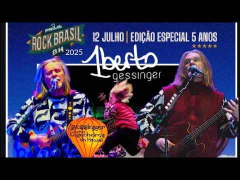 Show completo-Prime Rock Brasil BH 2025. Acústicos Engenheiros do Hawaii Gessinger
