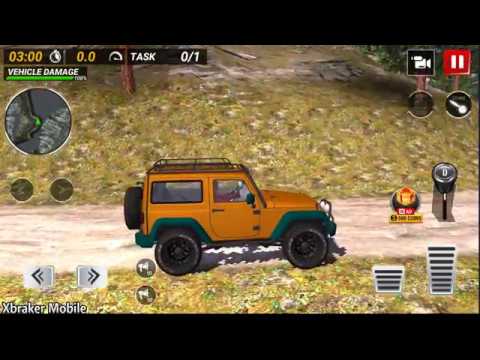 Offroad Jeep Driving Adventure Free: Mountain Jeep Driving Simulator - Android GamePlay 3D