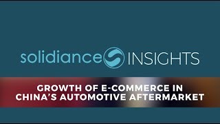 Growth of e-commerce in China’s Automotive Aftermarket | Solidiance