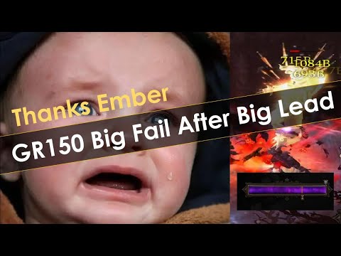 GR150 Fail on Marauder DH Diablo 3 Season 25 SSF HC