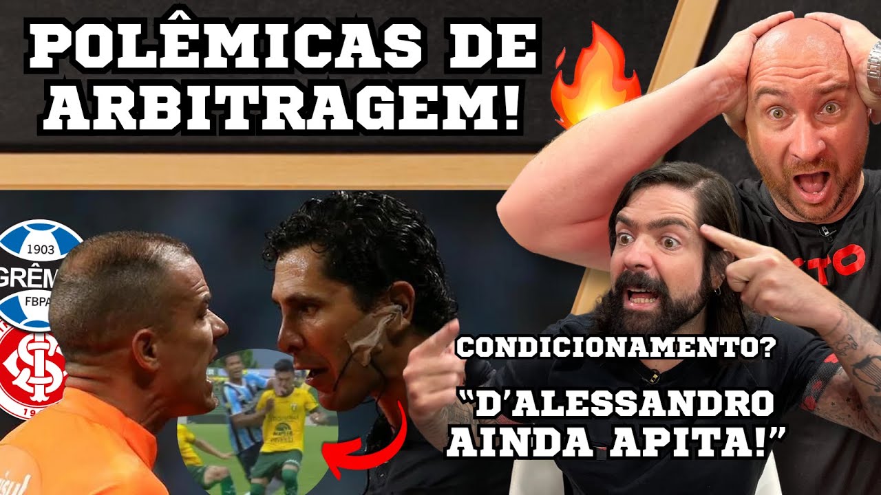 Quem CONDICIONA a ARBITRAGEM? | Polêmicas no GAUCHÃO!
