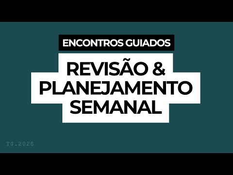 Week 1 Review / Week 2 Planning