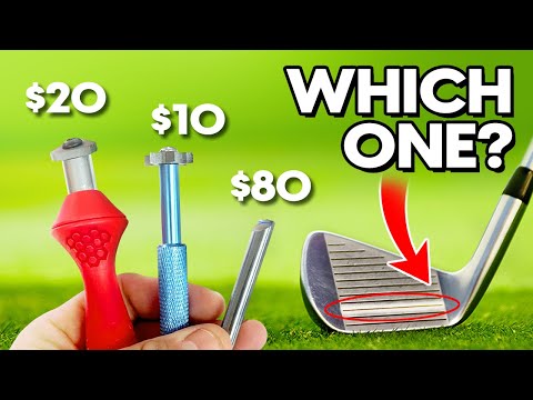YouTube video about: How to sharpen golf club grooves?