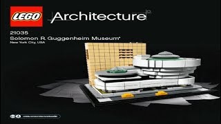 LEGO Architecture Музей Соломона Гуггенхейма (21035) - відео 1