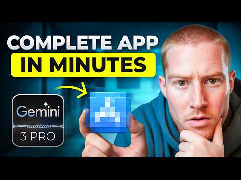 I Built an ENTIRE App with Gemini 3 (In Minutes)