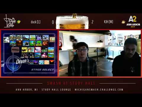 Smash At Study Hall 15  - KJH (Fox) vs. Duck (Samus) Smash Melee Grand Finals