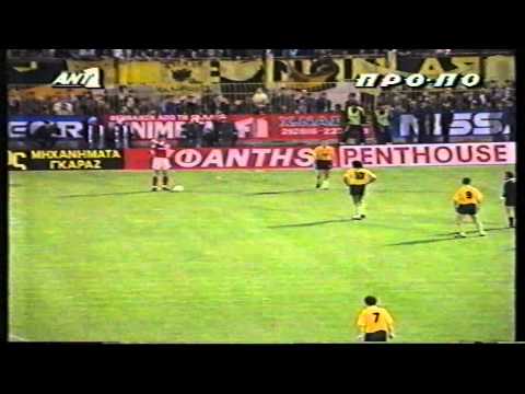 06.11.1991 2ND ROUND UEFA CUP A.E.K. - SPARTAK MOSCOW 2-1
