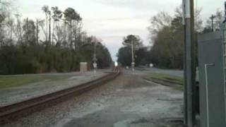 preview picture of video 'NS Freight in Branchville, SC 3/18/11 Featuring HLCX #6204'