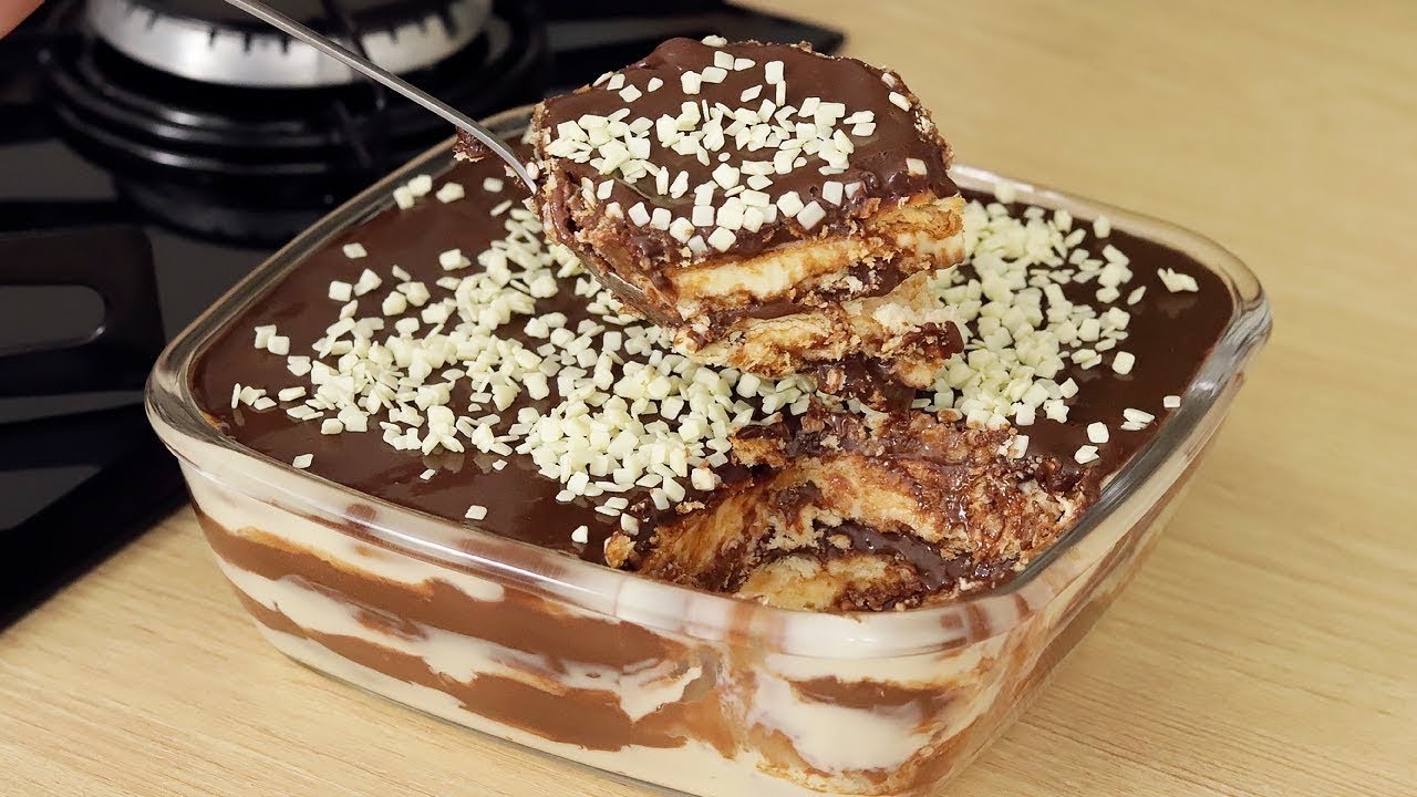 SOBREMESA FÁCIL DE LIQUIDIFICADOR | NÃO PRECISA IR AO FOGO | Gabriel Freitas