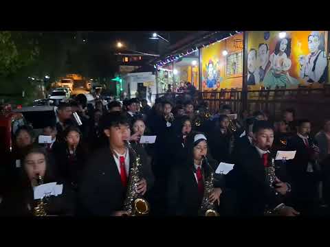Cierre del mes Mariano en Concepción de Ataco, Cortejo procesional de nuestra Inmaculada Concepción 