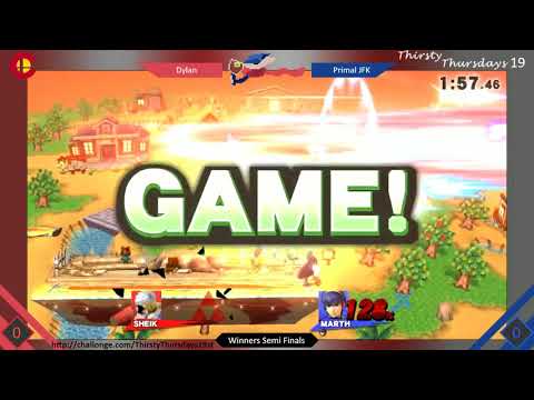 Dylan (Sheik) vs Primal JFK (Marth) - WSF
