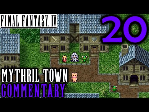 Final Fantasy IV Walkthrough Part 20 - Exploring The World: The Smol Inhabitants Of Mythril Town