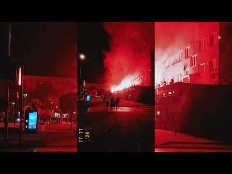 11.11.2020 Oleśnica - race i hymn na pl. Zwycięstwa