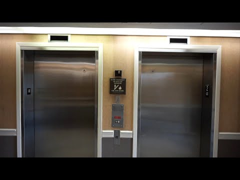 1996 Miami Elevator (Dover) hydraulic elevators @ Hampton Inn Miami-Airport West, Doral, Florida