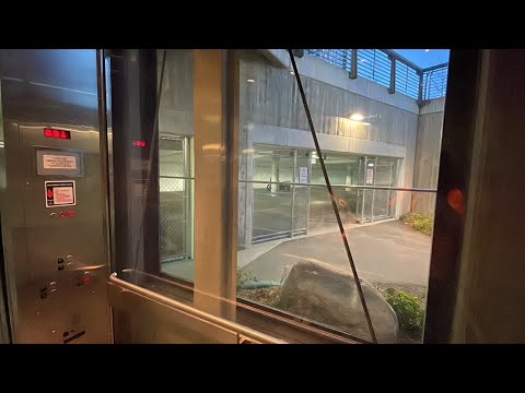 MontgomeryKone Scenic Hydraulic Parking Elevator @ REI Flagship - Denver, CO.