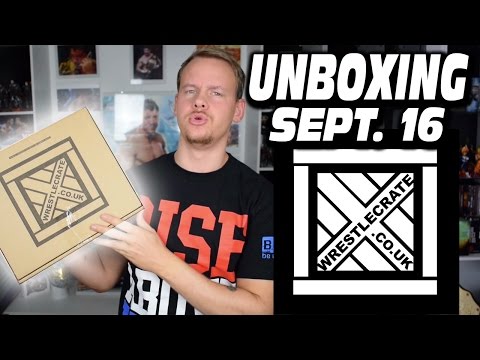 WrestleCrate UK Unboxing - September 2016 | NERDSTUFF Video