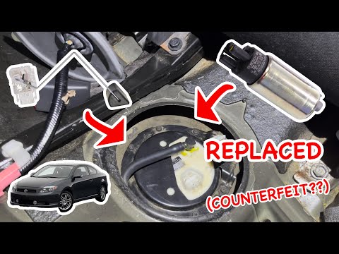 Replacing the Fuel Pump and Fuel Tank Sending Unit - 2006 Scion tC