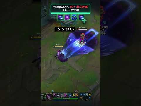Keep your opponents perma cc'd as Morgana #leagueoflegends #Morgana #crowdcontrol