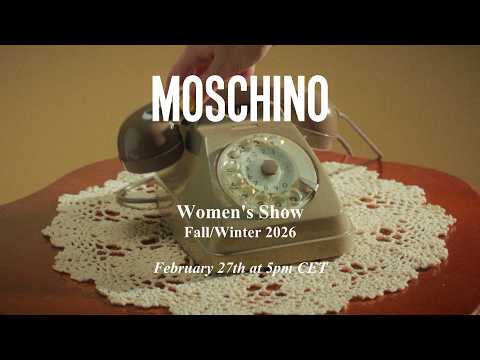 Moschino Fall/Winter 2026 "Collezione 08" fashion show