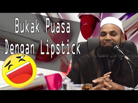 Telan Lipstick di Bulan Ramadhan | Ustaz Mohd Shaffi Yusof Gani