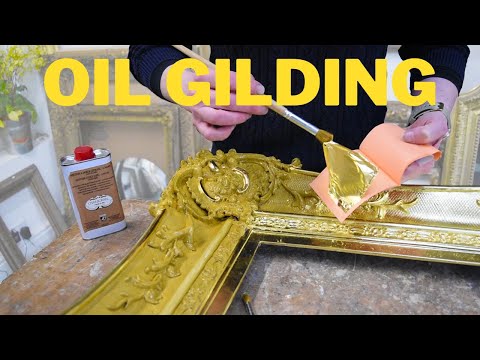 Oil gilding