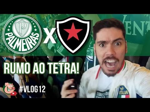 PALMEIRAS 3 x 0 Botafogo (PB) - TV Alviverde - #VLOG12 - COPA DO BRASIL 2016