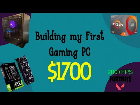 Building My First Gaming PC - RTX 3070 + Ryzen 7 3700x |$1700