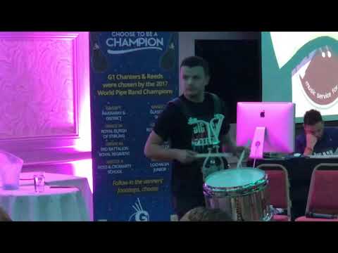 Gareth McLees performing at the Big Rab Show Podcast Live !