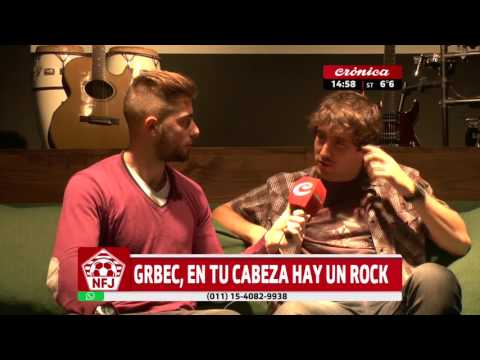 Nico Latini con Grbec, que sea rock NFJ