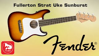 Video thumbnail for Fender Fullerton Strat Uke Sunburst - укулеле концерт by PopMusicRu