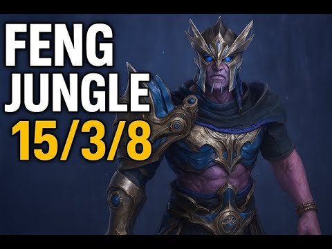 Feng Mao Jungle - Paragon Rank 4K HD - 15/3/8 - Full Game No commentary