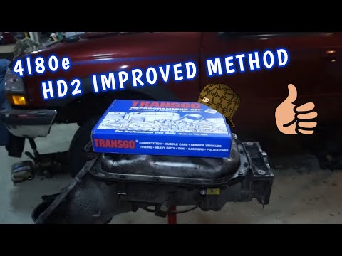 4l80e HD2 Kit Install Improved Method Without Pressure Relief.