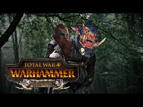 Throgg & Wulfrik The Wanderer Chaos Bloodbowl | Total War Warhammer Norsca DLC Preview