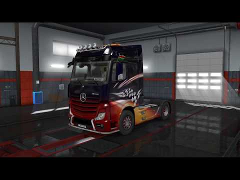 ETS 2 l Start Your Engines Event l Kiel - Bergen Timelapse