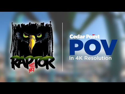 On-ride point of view of Raptor