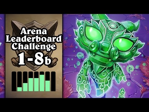 Hearthstone: Arena Leaderboard Challenge 1-8 - When Jade Goes Wrong - Part 2 (Druid Arena)