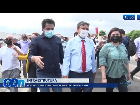 Governador inaugura obras na Nova Ceasa nesta Quarta 03 11 2021