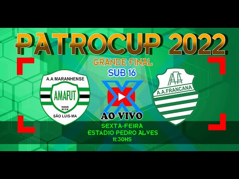 AMAFUT 0X0 (5x4) FRANCANA | FINAL SERIE OURO SUB 16 PATROCUP 2022