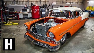 6 Second, 210mph Steel Bodied Beast: '56 Drag Chevy aka The Creamsicle