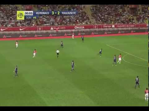 Youri tielman contrôle vs Toulouse