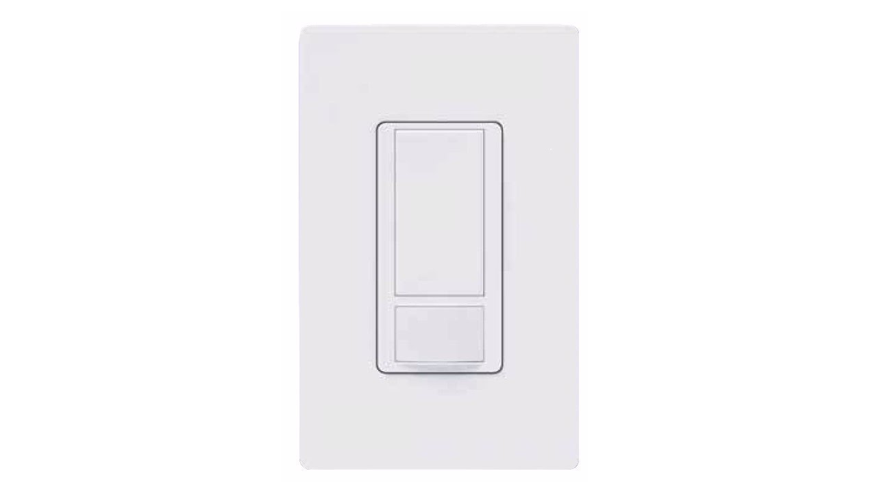 Video 1 Lutron Maestro White Small Room 2-Mode Occupancy Sensor