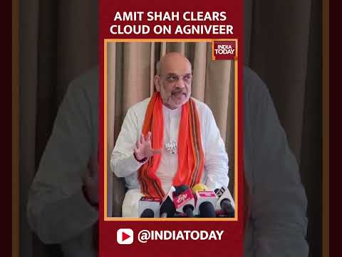 Home Minister Amit Shah Speaks On Agniveer Scheme | Lok Sabha Elections 2024 | India Today News