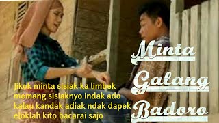 Download lagu HQ - MINTA BALIKAN GALANG BADORO - Piak Unyuik & Mak Pono mp3 Download lagu HQ - MINTA BALIKAN GALANG BADORO - Piak Unyuik & Mak Pono mp3
