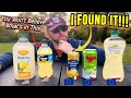 European VS American Lemonade Sparkling Lemon Beverage Comparison Taste Test