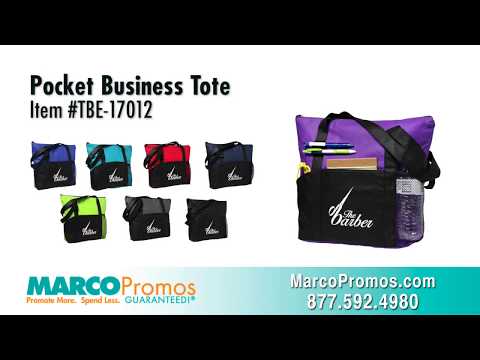 85 GSM Pocket Business Tote