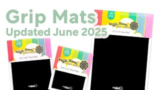 Waffle Flower Grip Mat – Now in Black! + Care Tips!